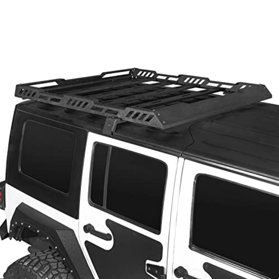 Wrangler JK Roof Rack Cargo Ba - مراجعة Cargo Rack Aluminum وسعره