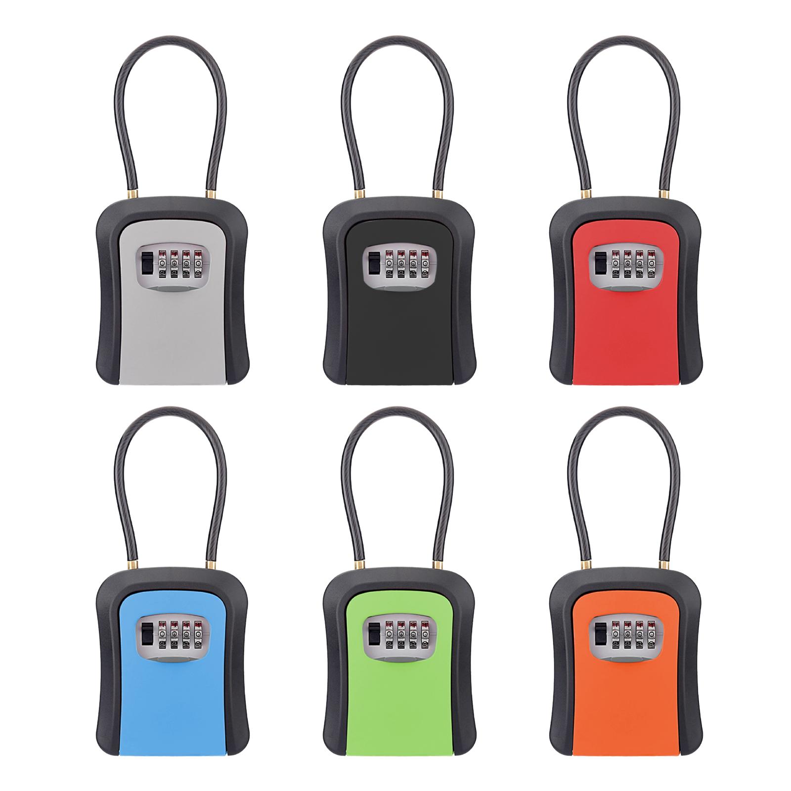 Key Lock Box Key Security Box  - مراجعة Chain Lock Combination وسعره