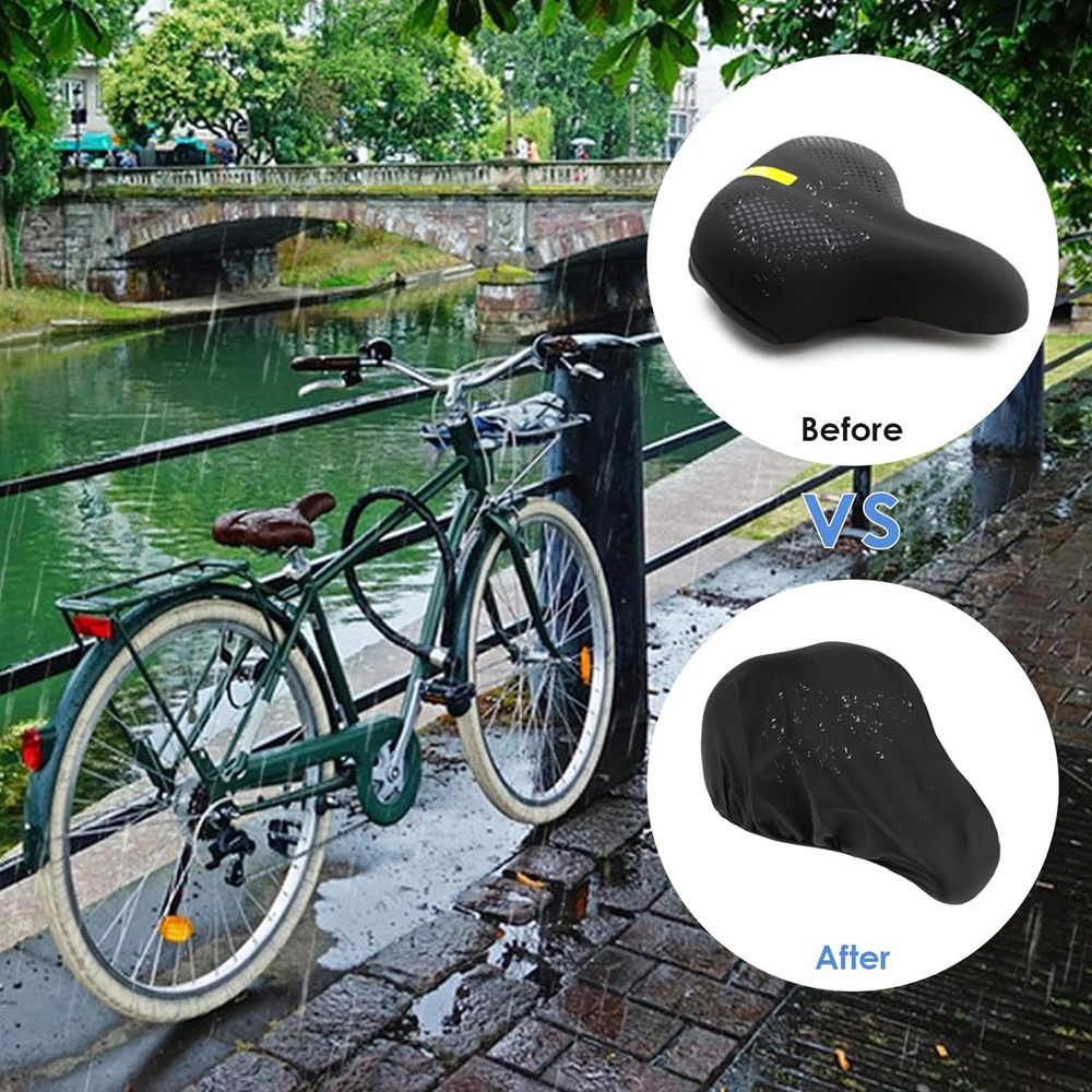 1Pc Outdoor Bike Seat Waterpro - مراجعة Commuting By Bike وسعره