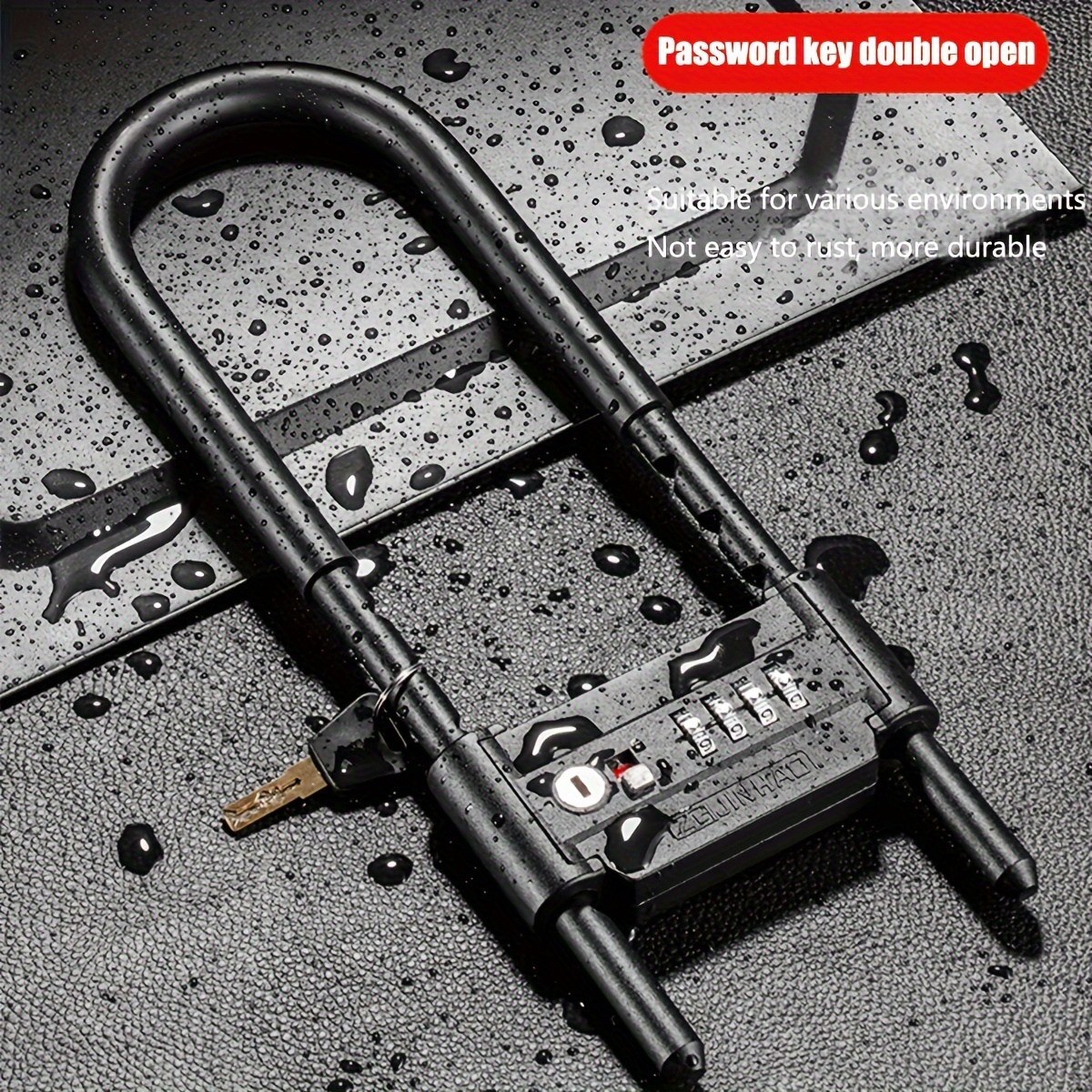 16.5 inch Bike Combination U L - مراجعة U Lock Heavy Duty وسعره