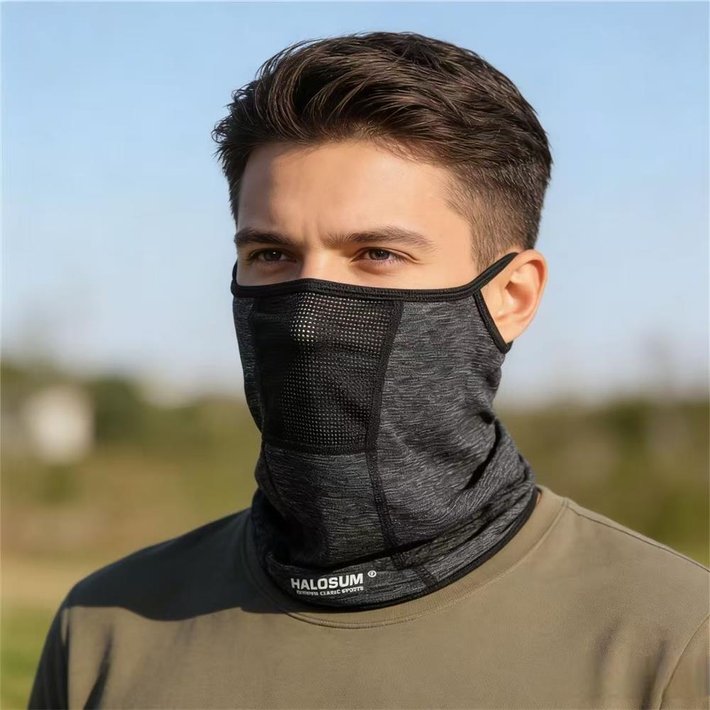Ice silk Breathable Mesh Face  - مراجعة Cycling Loop وسعره
