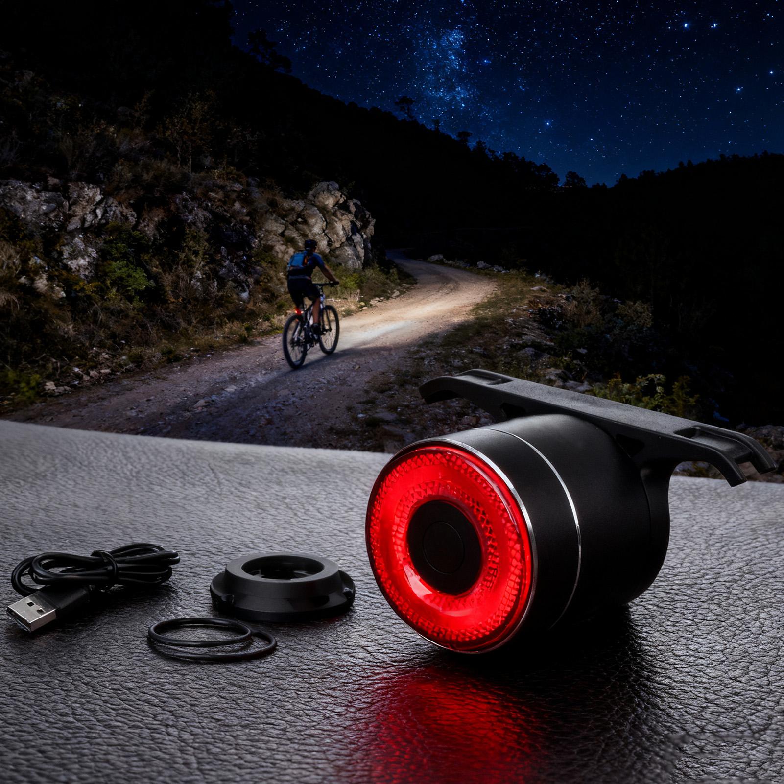 Bike Brake Light Smart Bike Ba - مراجعة Cycling To Commute وسعره