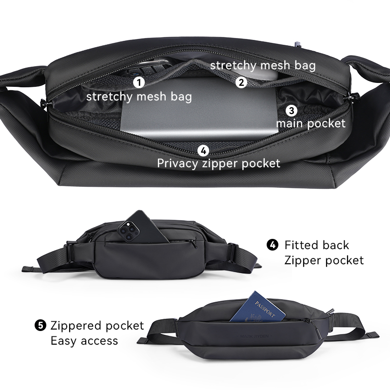 MARK RYDEN Multi-pocket Chest  - مراجعة Cycling To Commute وسعره