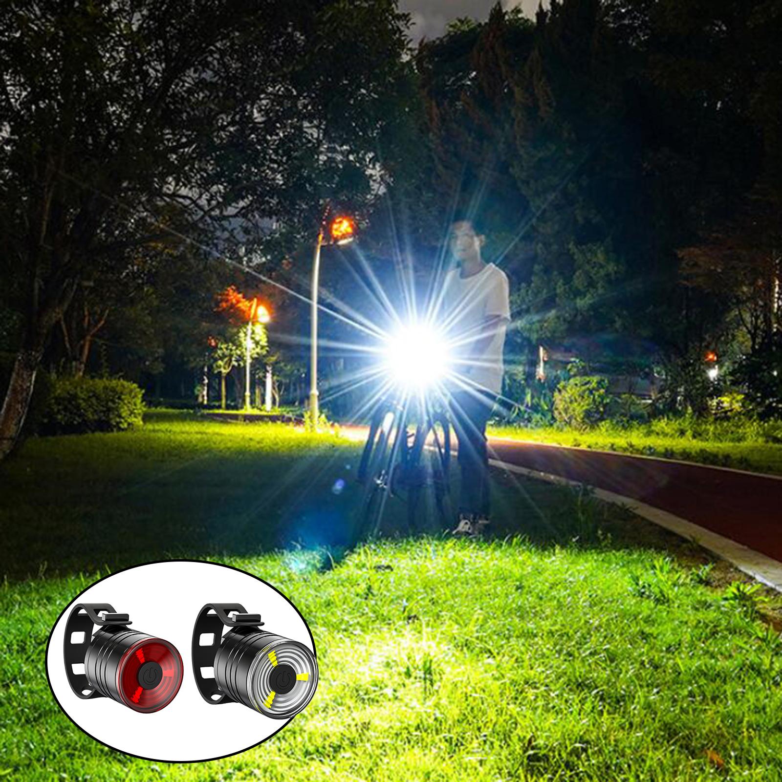 Bike Lights Front and Back, Bi - مراجعة Cycling Commuting وسعره